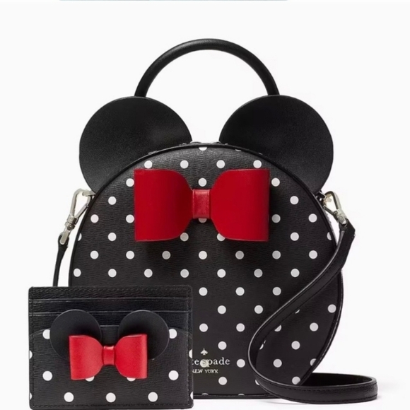 kate spade Handbags - Kate Spade x Disney Minnie Mouse Handbag & Wallet Combo